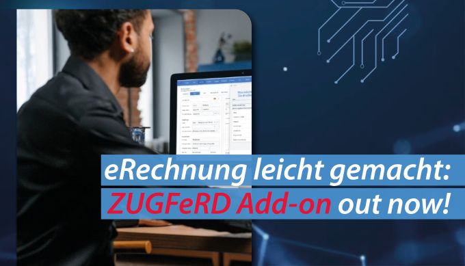 ZUGFeRD Add-on out now!